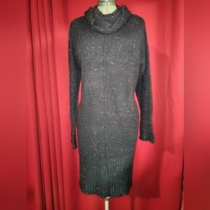 Liz Claiborne cowl neck long sleeve sweater dress